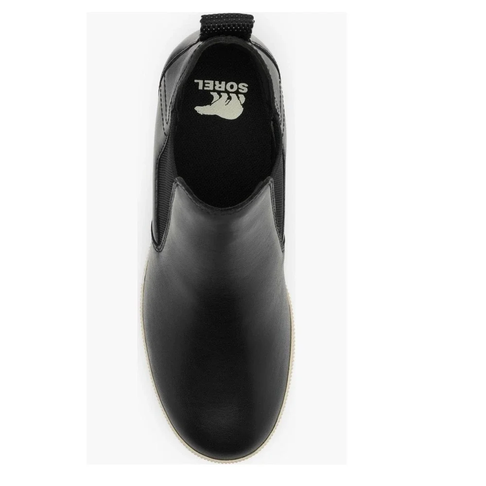 Sorel Out N About Wedge Leather Bootie, Ankle Boots Black, Size 9.5‎ NWT